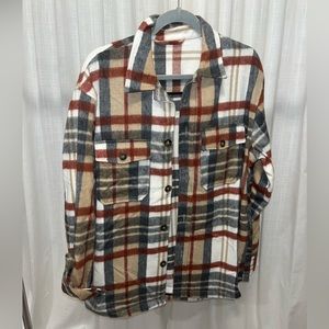 Zara Plaid Overshirt